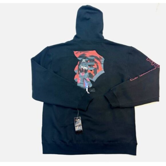 Primitive Skateboarding Naruto Shippuden Men's KAKUZU Hoodie Size XL Black New - Picture 3 of 13